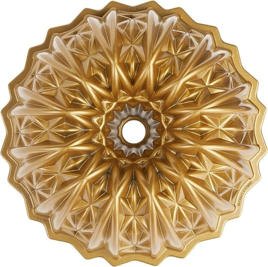 Panna per Bundt in Cristallo Tagliente - Alluminio - 92877