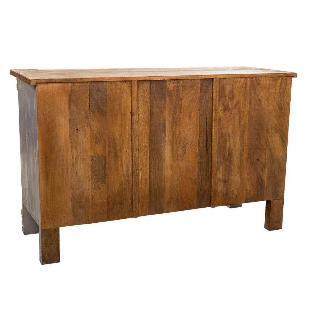 Credenza in legno marrone 124x47x76