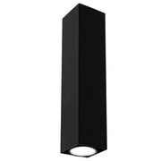 Applique minimal nera su/giù 29 cm 2xGU10 Luminex Wall