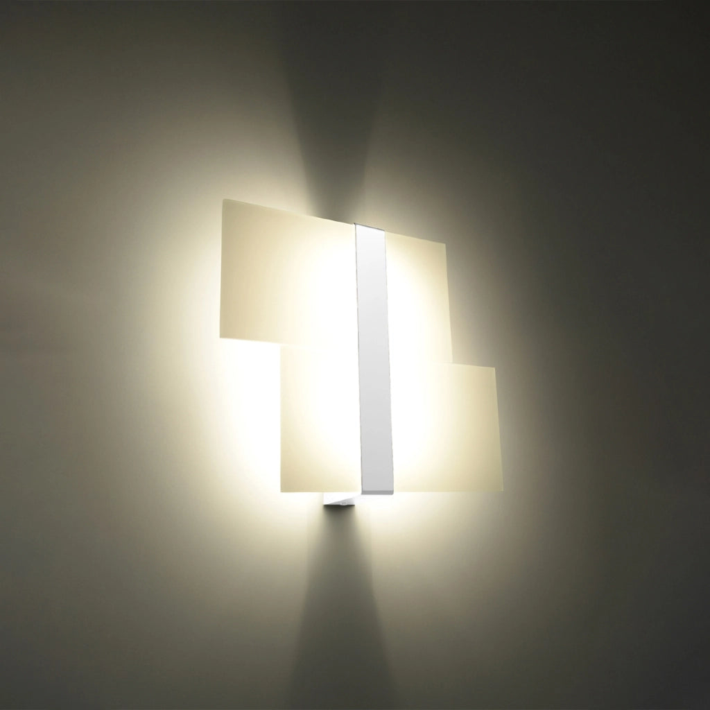 Lampada da parete MASSIMO bianco