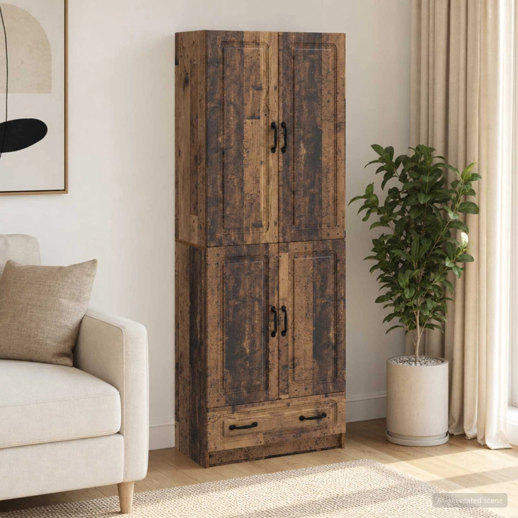 Set di armadi 2 pz Legno antico Legno ingegnerizzato 3416941