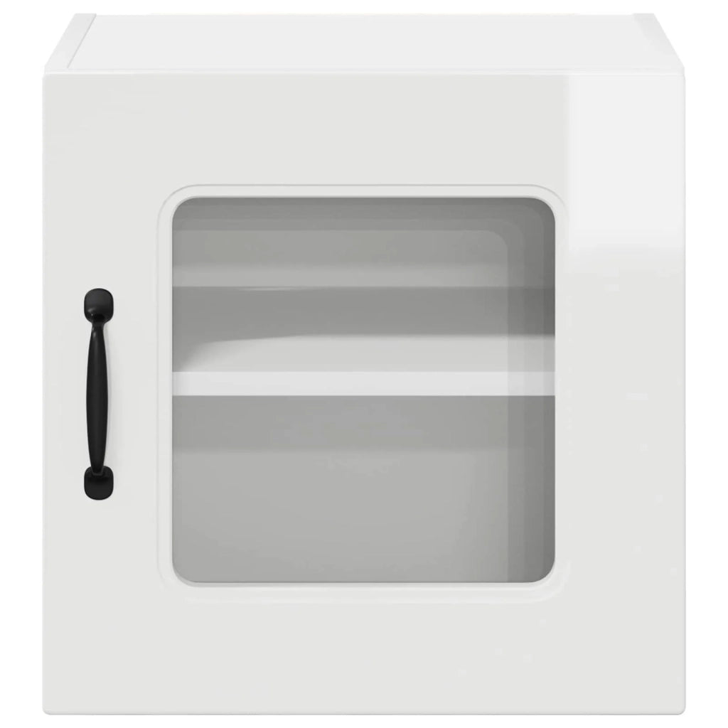Mobile da cucina con lo scaffale-Armadio da cucina Bianco Lucido 40 x 31 x 40 cm 154945