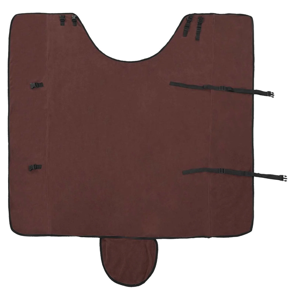 Coperta per Cavalli Marrone Scuro Completo 125 cm Poliestere 42013202