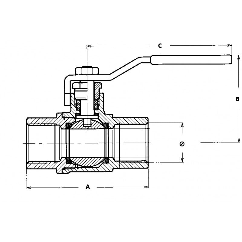 VALVOLA INOX 1'1/4