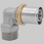 RACCORDO CURVO MASCHIO A PRESSARE  20 x 1/2     ICMA