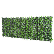 Schermo Privacy Artificiale 3x1 m ¨C Zephmum ¨C Verde PE per Balcone Giardino