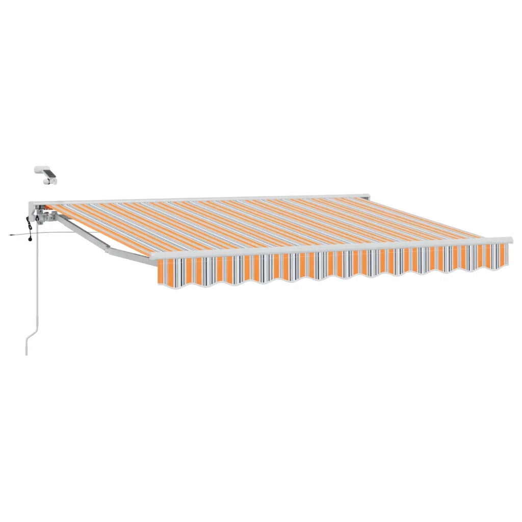 Tettuccio Elettrico Retrattile Blu, Arancione, Bianco 3 x 2,5 m 3421323