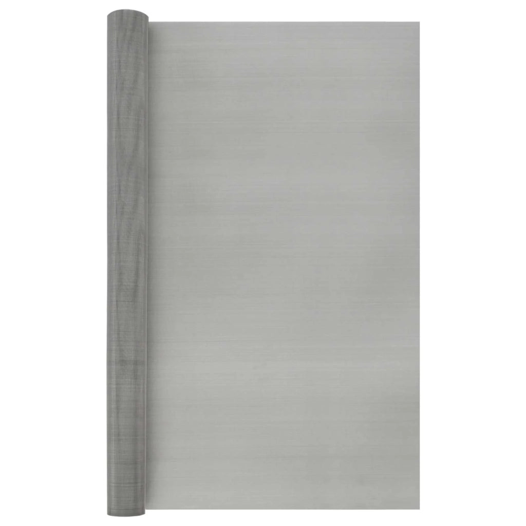 Rete per schermatura 80 x 500 cm 60 Mesh Argento 42039572