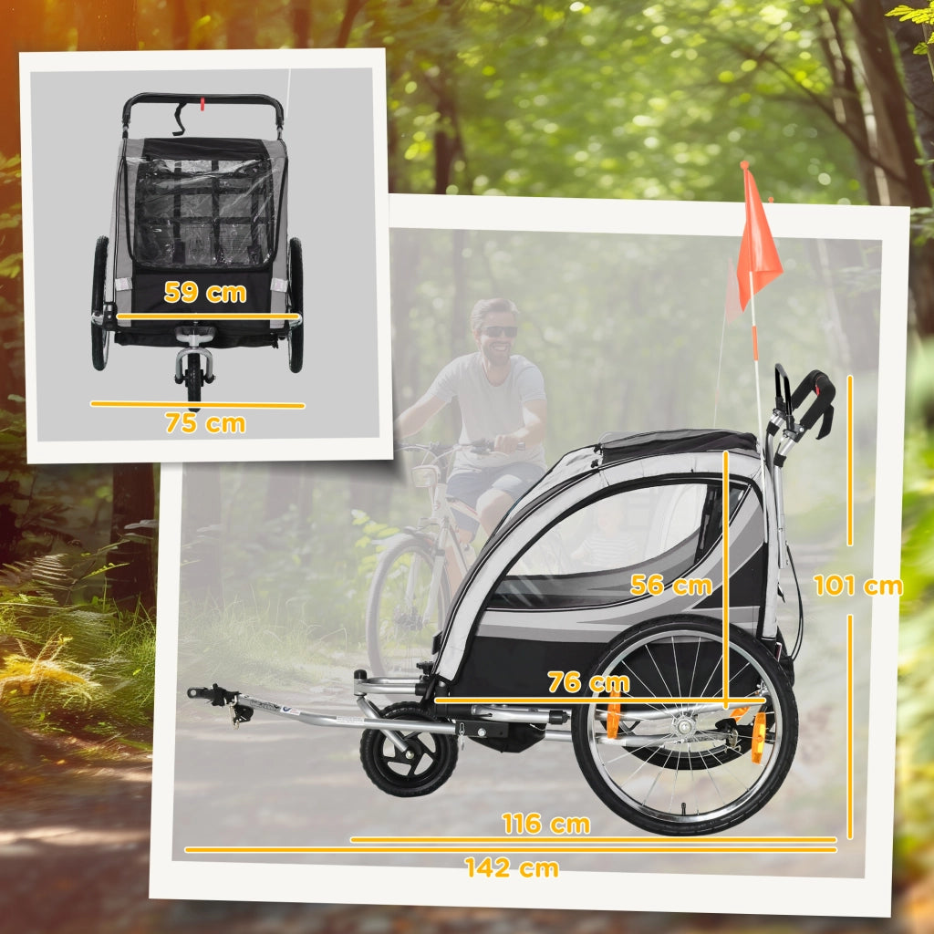 Carrello per bambini ¨C Minimal ¨C Grigio/Nero
