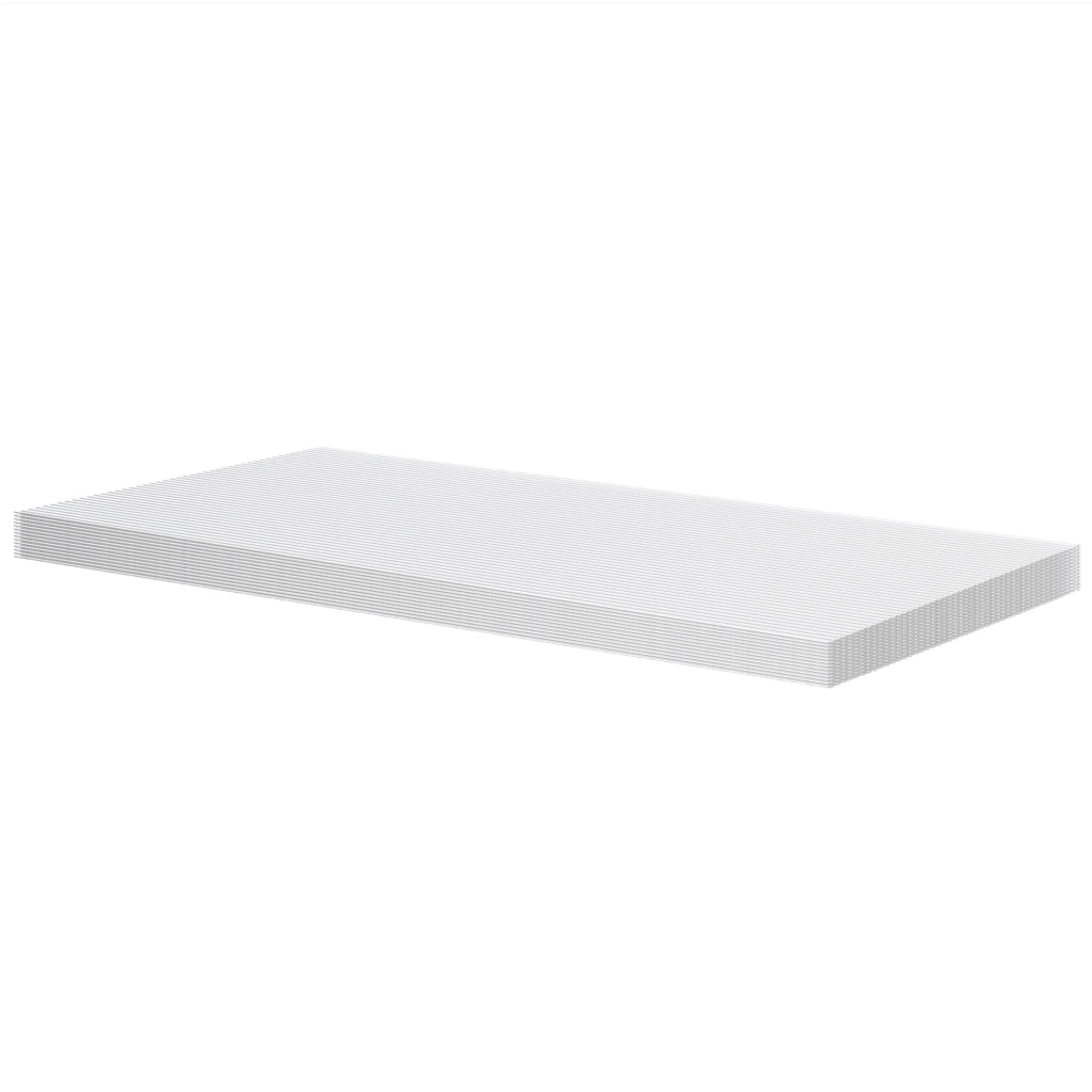 Pannello in policarbonato alveolare ¨C Minimal ¨C 4 mm, 121x61 cm, resistente ai raggi UV, personalizzabile
