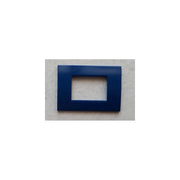 Trade Shop - Placca Placche Placchete Compatibili Living Light In Abs 3 4 7 Posti Colorate - Blu -3 Fori     -
