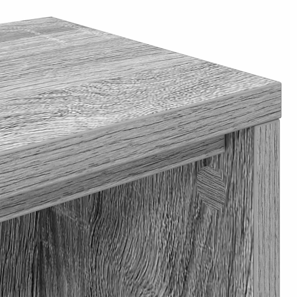 Scrivania studio Sonoma grigio 152 x 36 x 19,5 cm 8006697