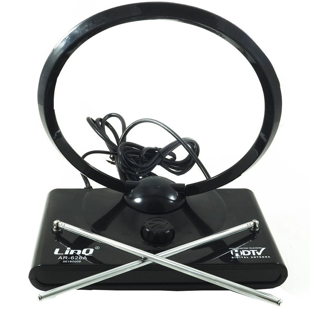 Trade Shop - Antenna Tv Portatile Dvb-t Per Digitale Terrestre 38 Dbi Esterna Forte Ricezione -