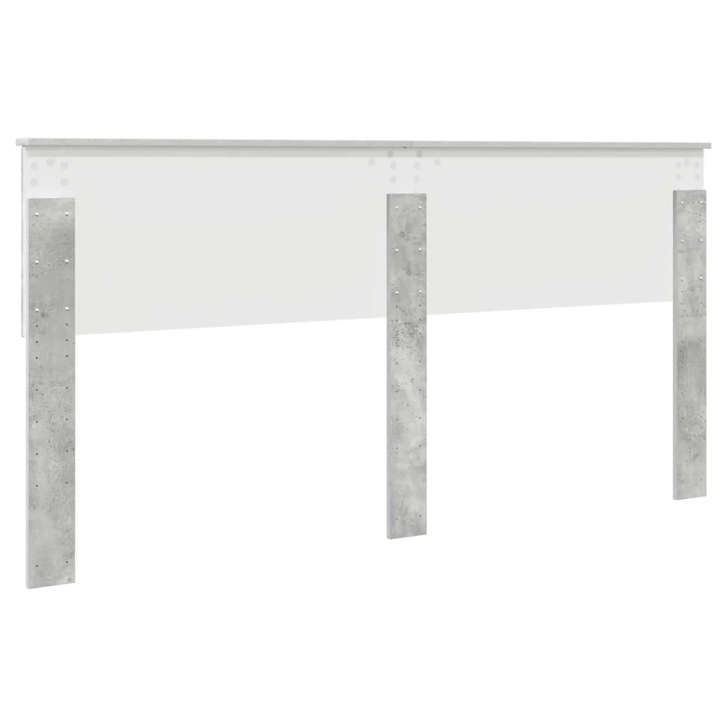 Testiera Grigio cemento Legno ingegnerizzato 888257