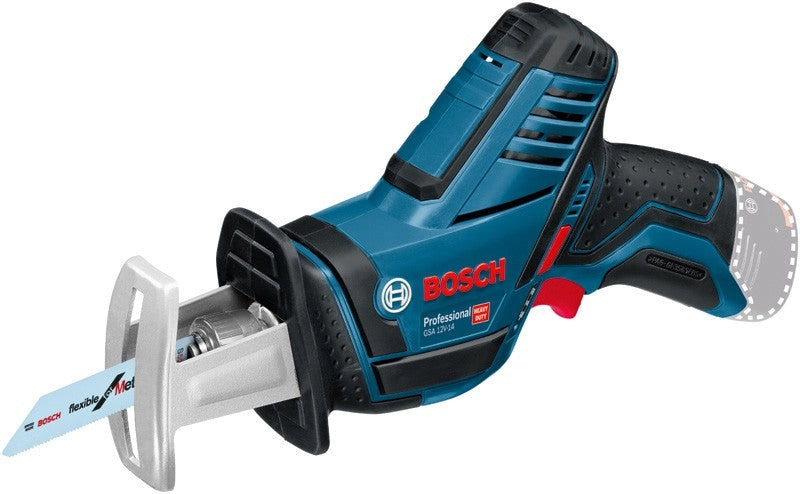 Mini sega a gattuccio universale Bosch a batteria 12V cartone GSA 12V-14