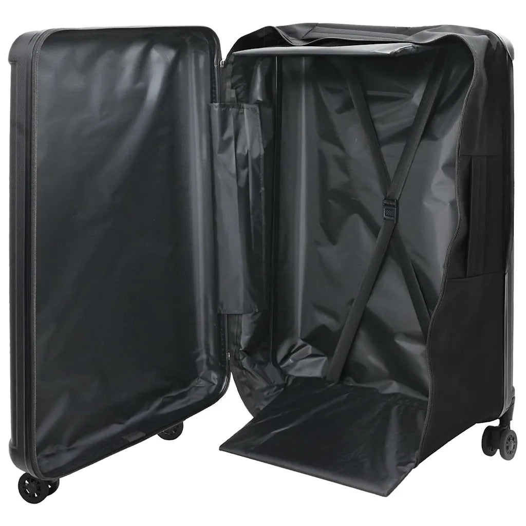 Valigia con blocco Nero 50 x 30 x 76 cm Plastica ABS 42006228