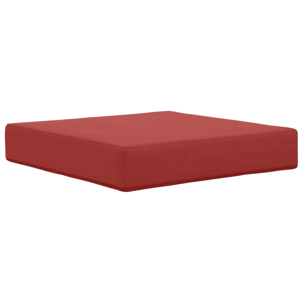 Cuscino per divano da esterno 3 pcs Rosso vino Poliestere 900804
