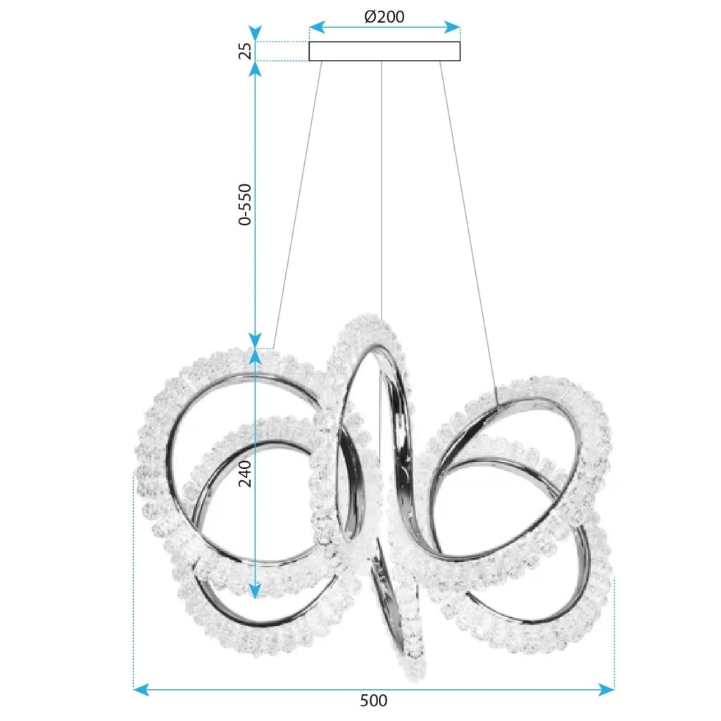 Lampada Led G037-cp Gold