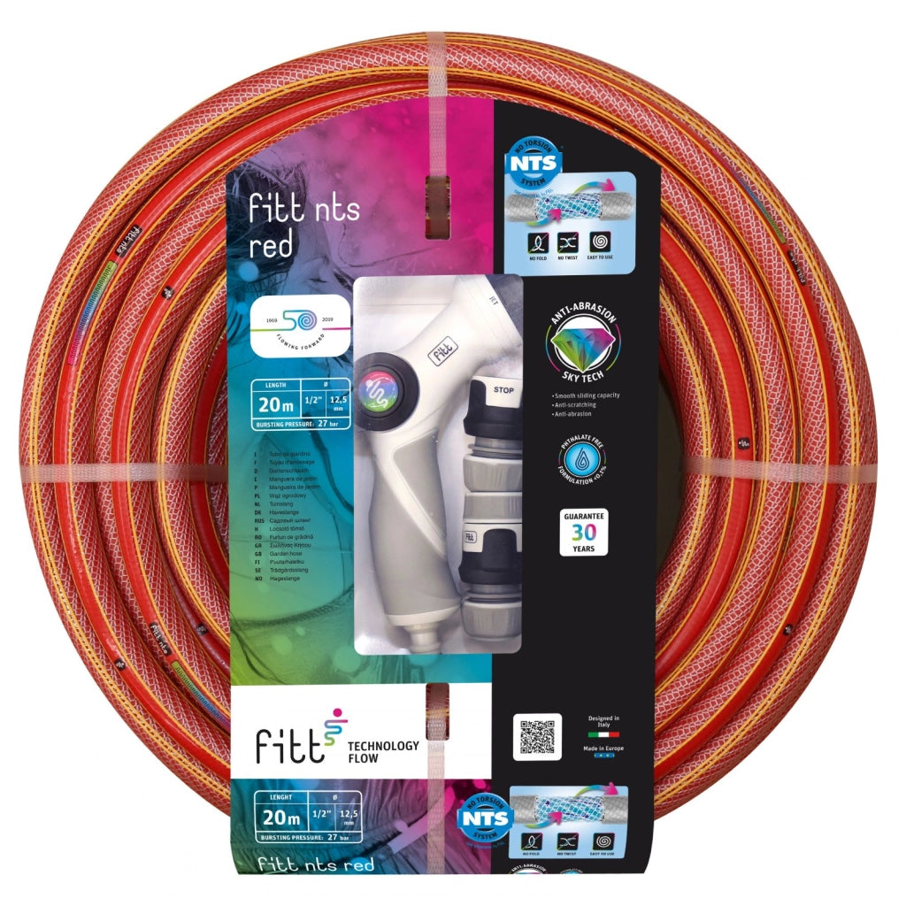 SET TUBO NTS RED 1/2 X 20 MT. C/ACCESSORI -  CONF. 5 RT