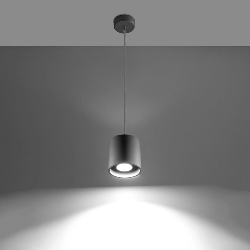 Lampada a sospensione ORBIS 1 grigio
