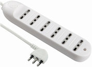 Multipresa Presa Compatta Da Appoggio 6 Prese Electraline - Electraline