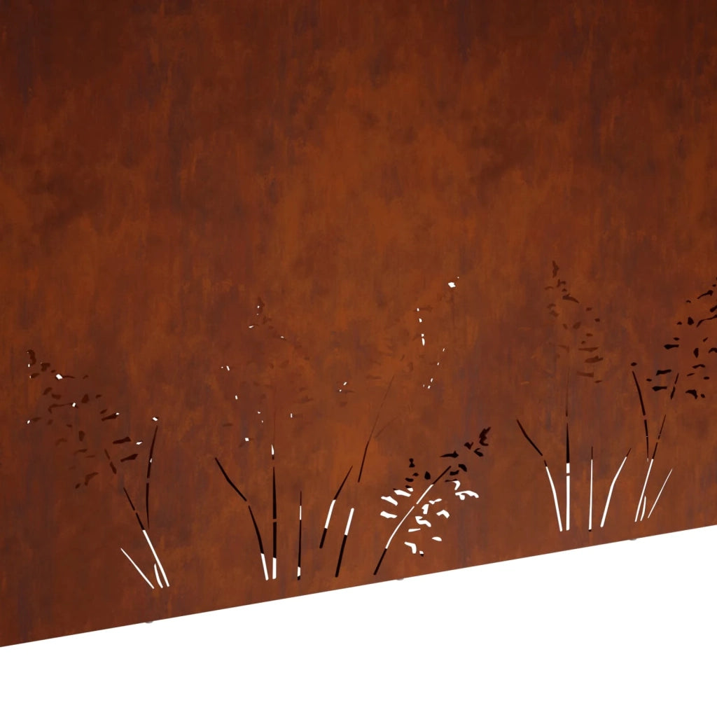 Vaso da giardino Ruggine 100 x 30 x 49 cm Acciaio Corten 8005874