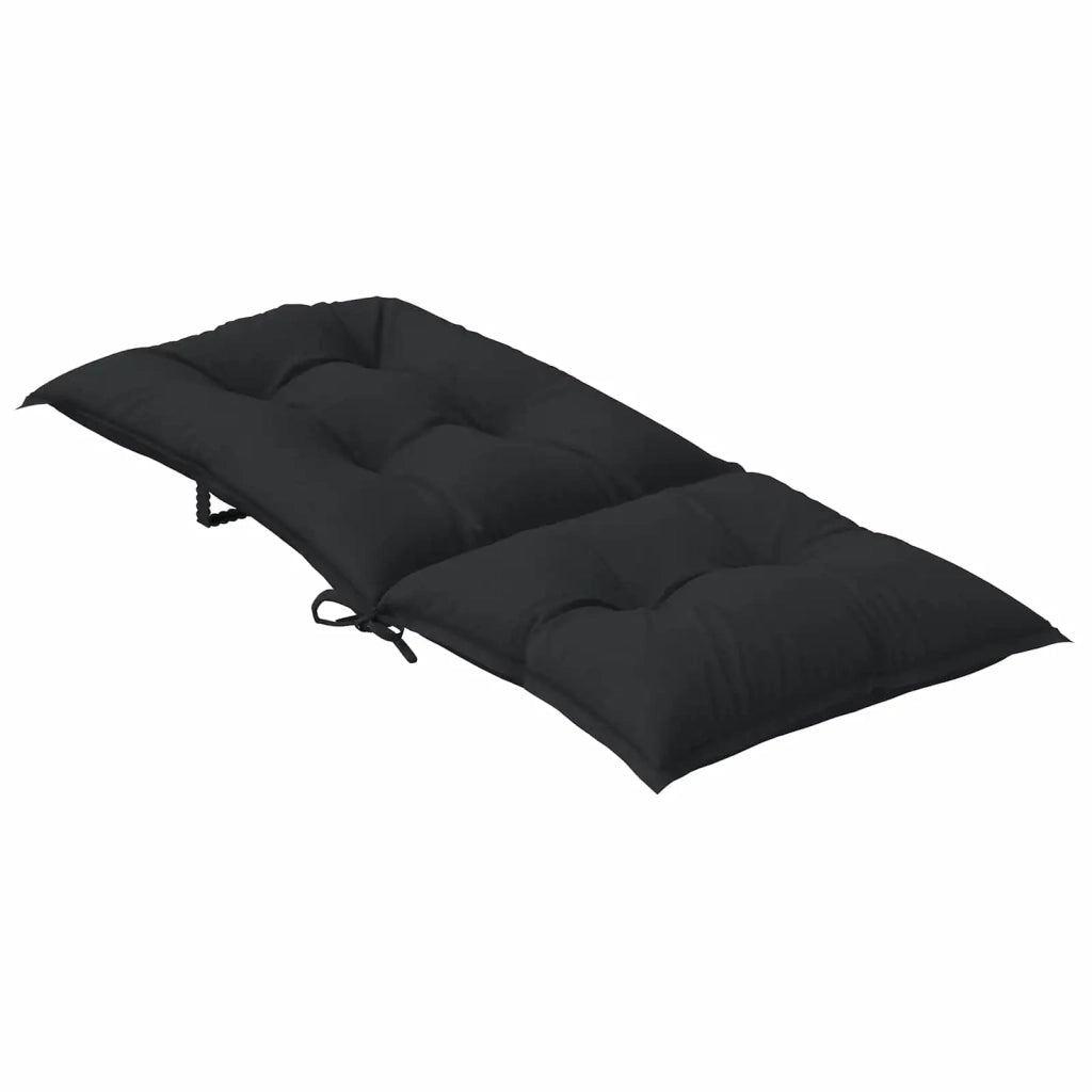 Set di cuscini per sedia alta 6 pcs Melange nero 4002369