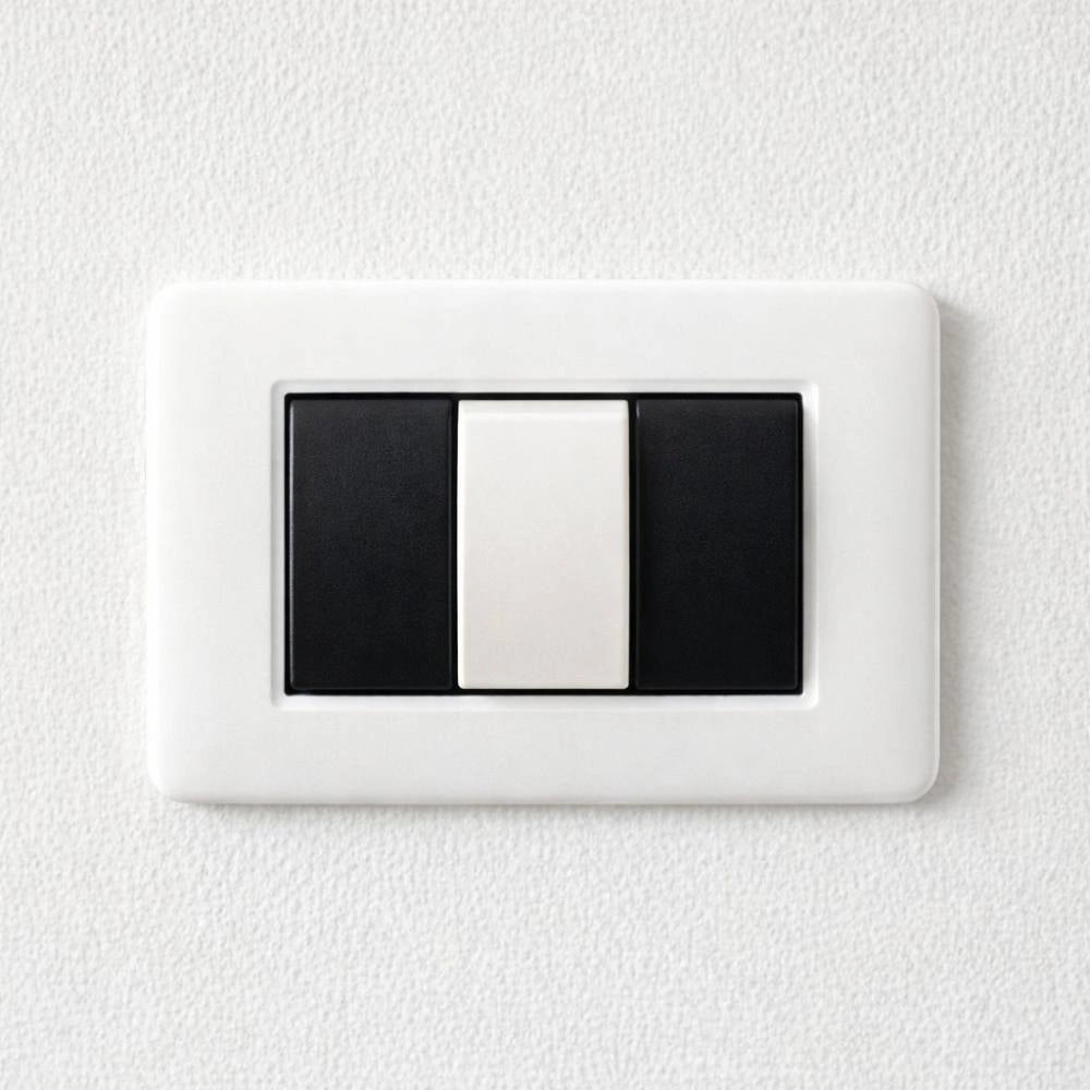Biesse interruttore unipolare illuminabile 16ax compatibile bticino matix