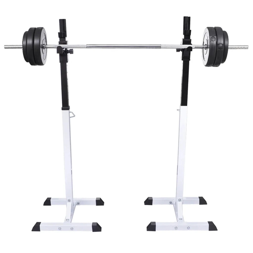 Stazione per Squat con Bilanciere e Set di Manubri da 30,5 kg CFW1727710