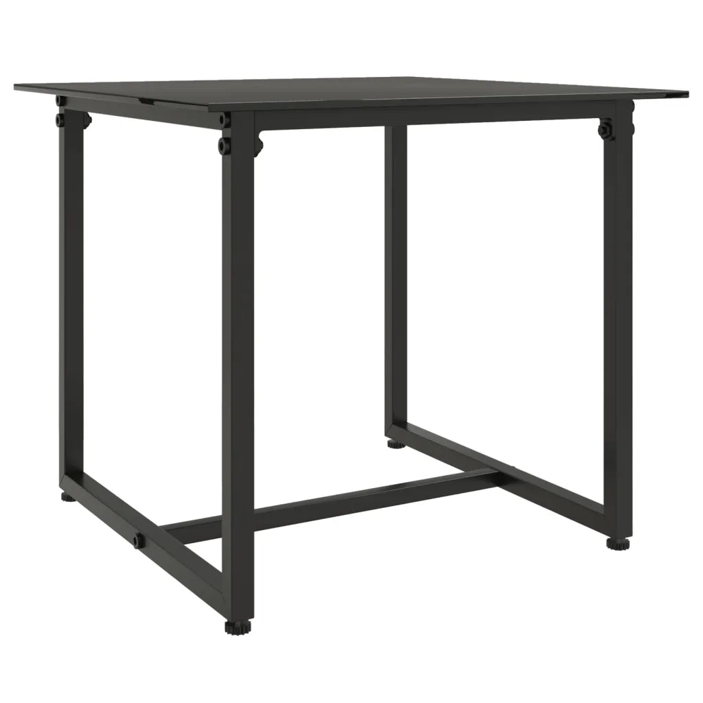 Set Divani da Esterno 3 pz | Set Salotto da Giardino con Cuscini in Polyrattan Nero