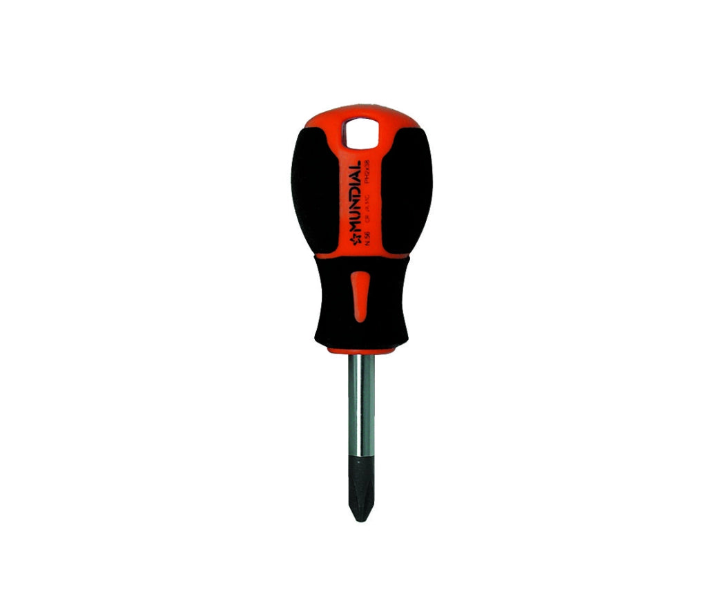 GIRAVITE TIPO CORTO PER VITI A CROCE 'PHILLIPS' MUNDIAL PH 1 mm 4,5x38 - MUNDIAL