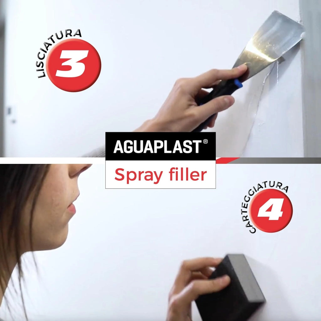 Aguaplast spray filler stucco spray per interni 250 ml