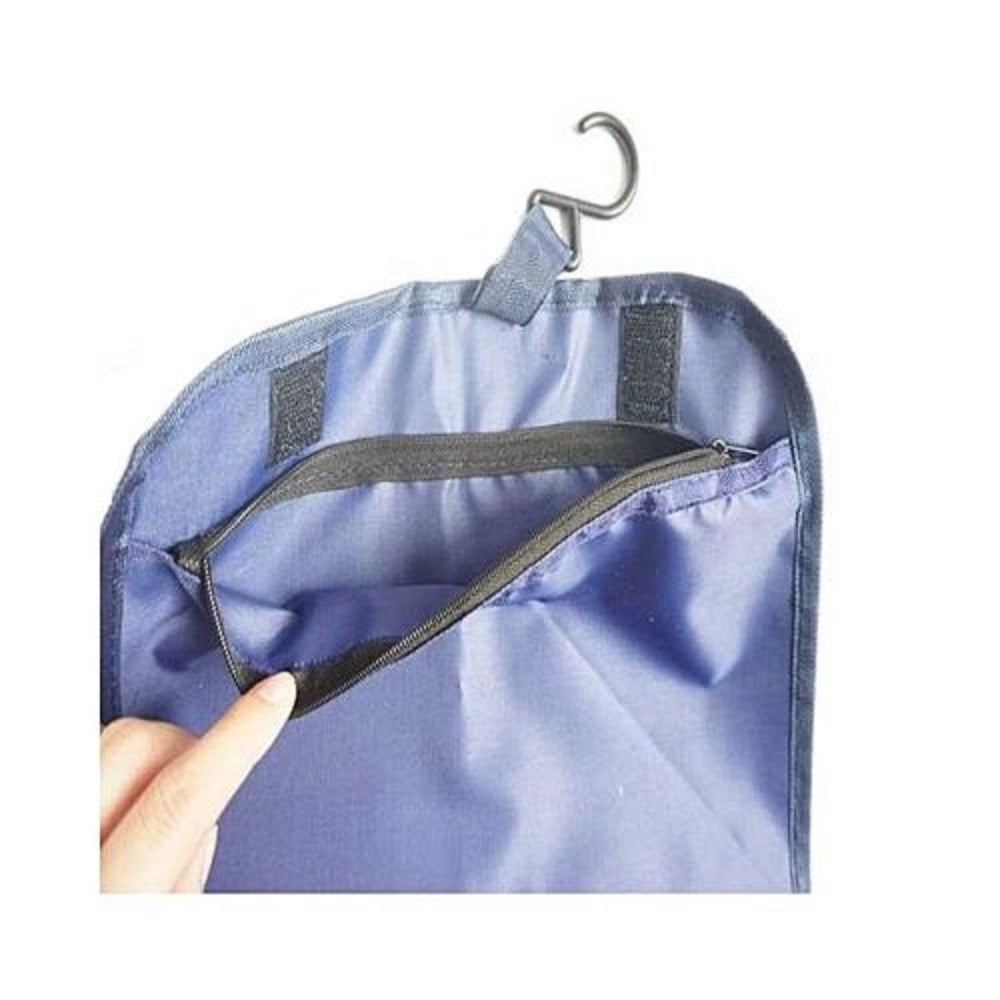 Trade Shop - Organizzatore Da Viaggio Multitasche Borsa Da Toilette 6 Scomparti Con Gancio -