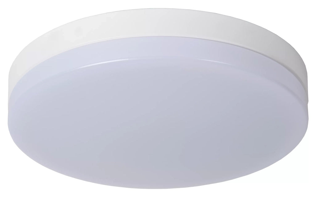 Plafoniera bagno LED Lucide Biskit 40cm 36W bianca