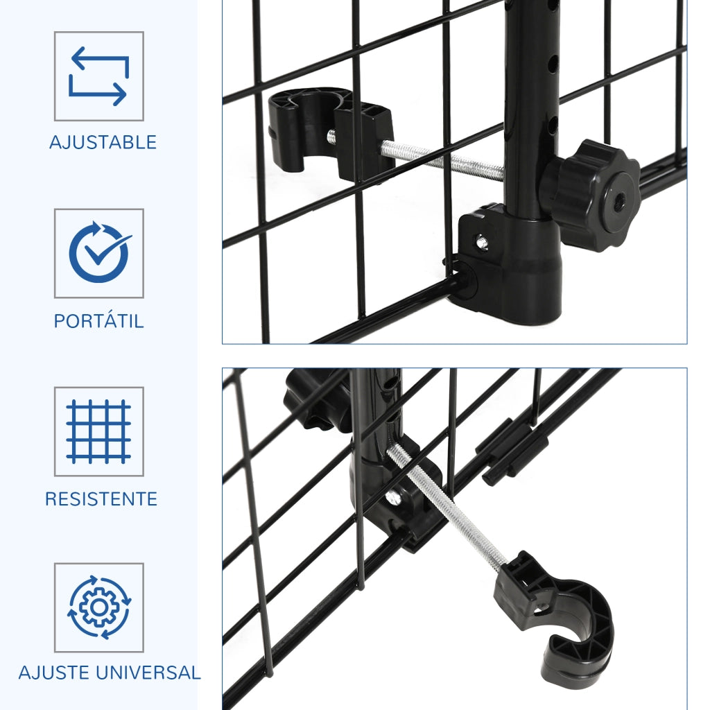 Barriera Protettiva per Cani Auto Universale ¨C Minimal ¨C Nero 91-152x30 cm