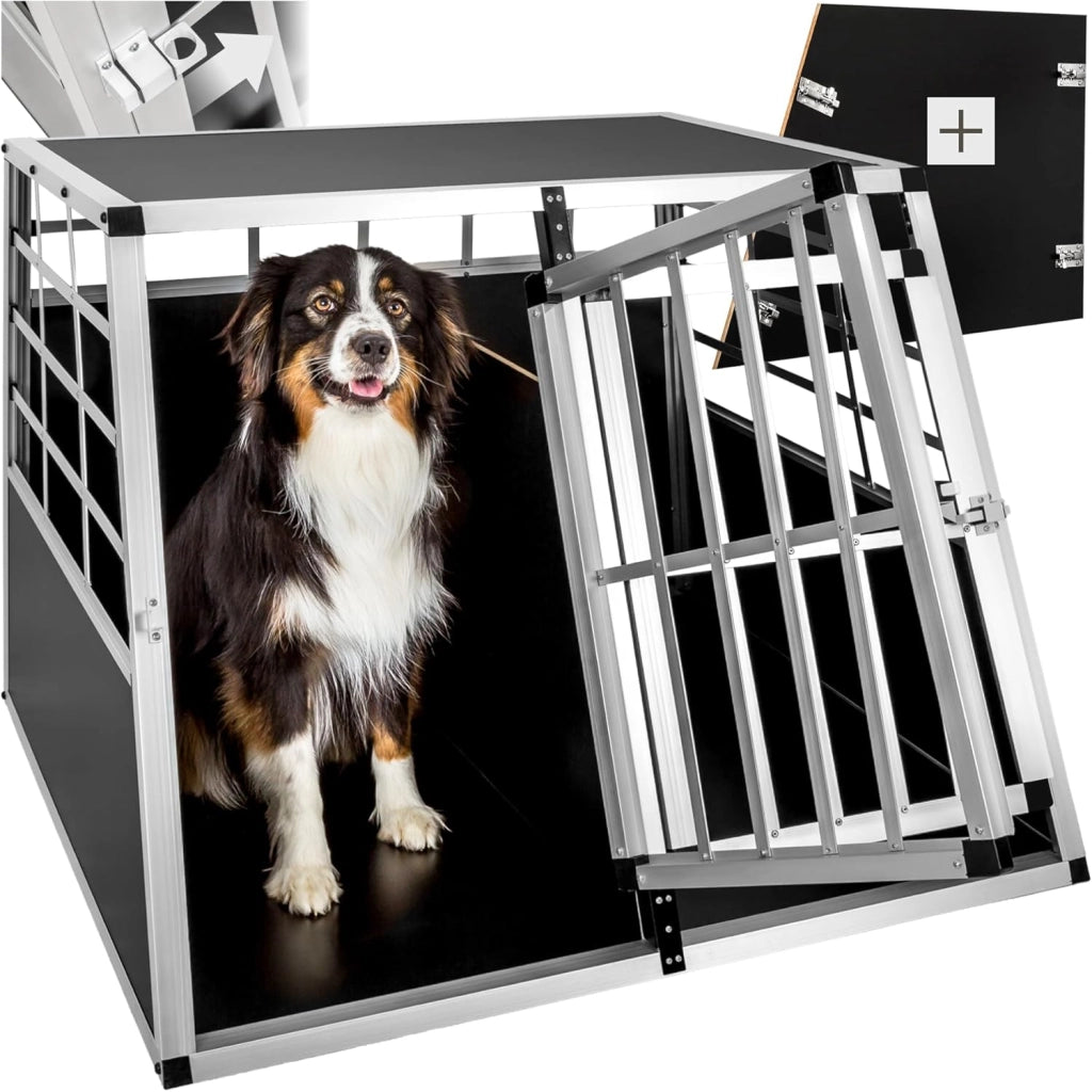 , Cuccia in alluminio per cani, trasportino per cani, a forma di trapezio, diversi modelli