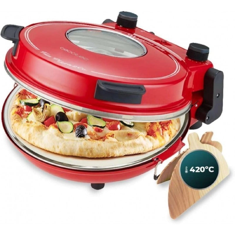 CECOTEC 03826 - Forno grill elettrico per pizza Fun Pizza&Co Mamma Mia Vista