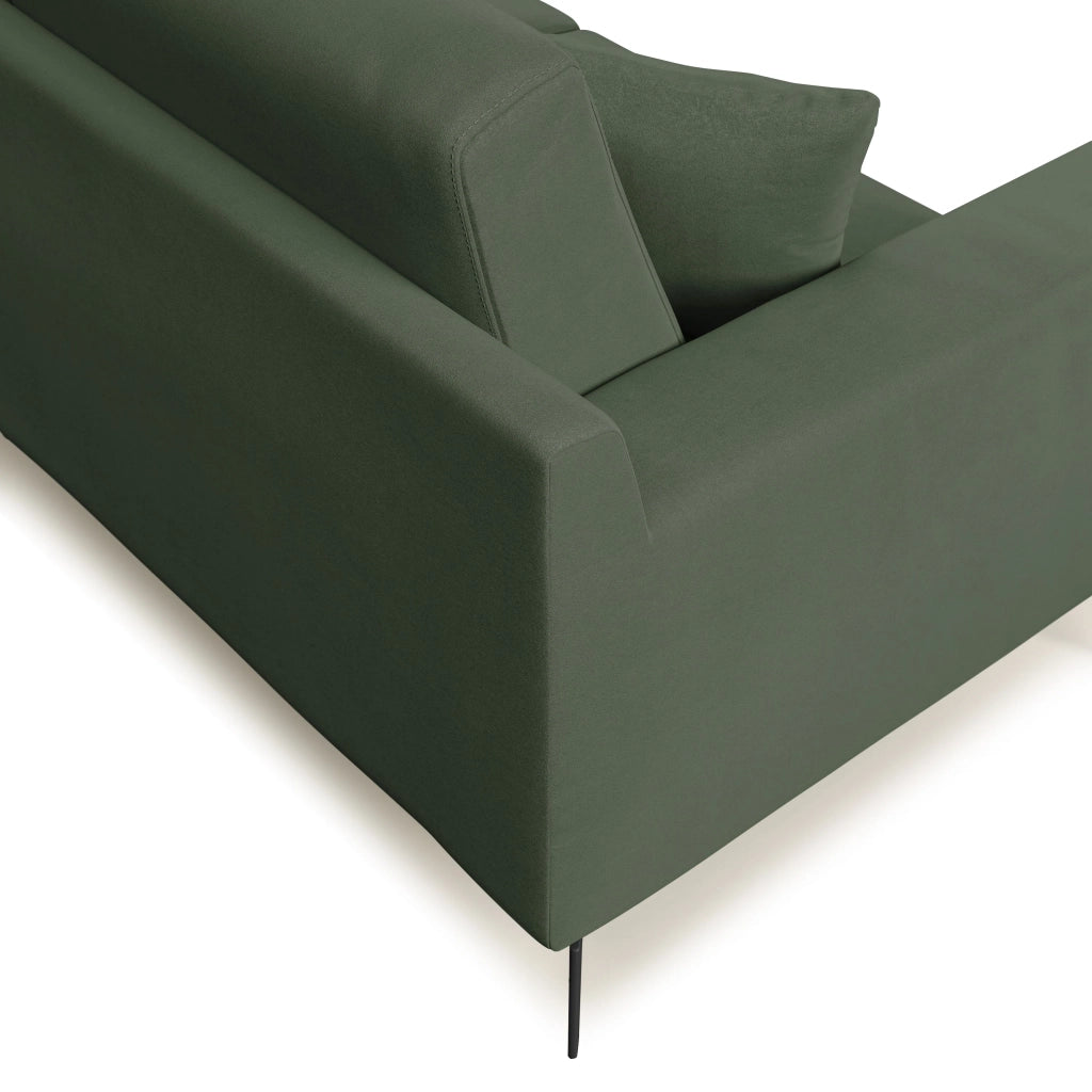 Prestige Divano design moderno T11 146 cm verde