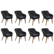Set da Pranzo da Giardino 9 pz Nero 3067920