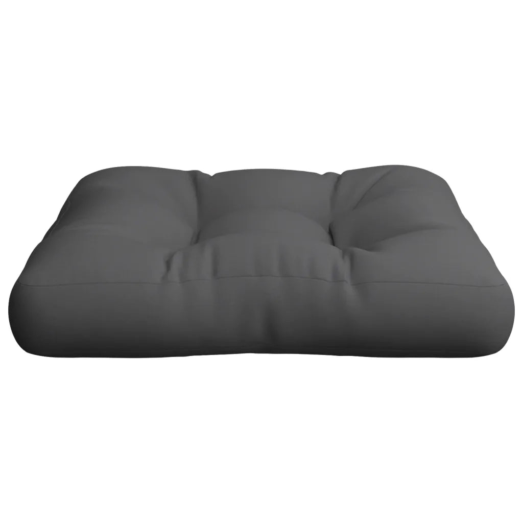Cuscino per Pallet Antracite 60x60x12 cm in Tessuto 360447