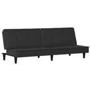 Divano letto in tessuto nero 02_0019250