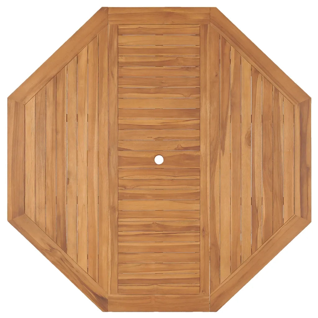 Tavolo da Giardino 150x150x75 cm in Legno Massello di Teak 49009
