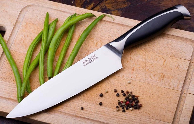Coltello da chef in acciaio inossidabile Kinghoff KH-3430 da 22 cm