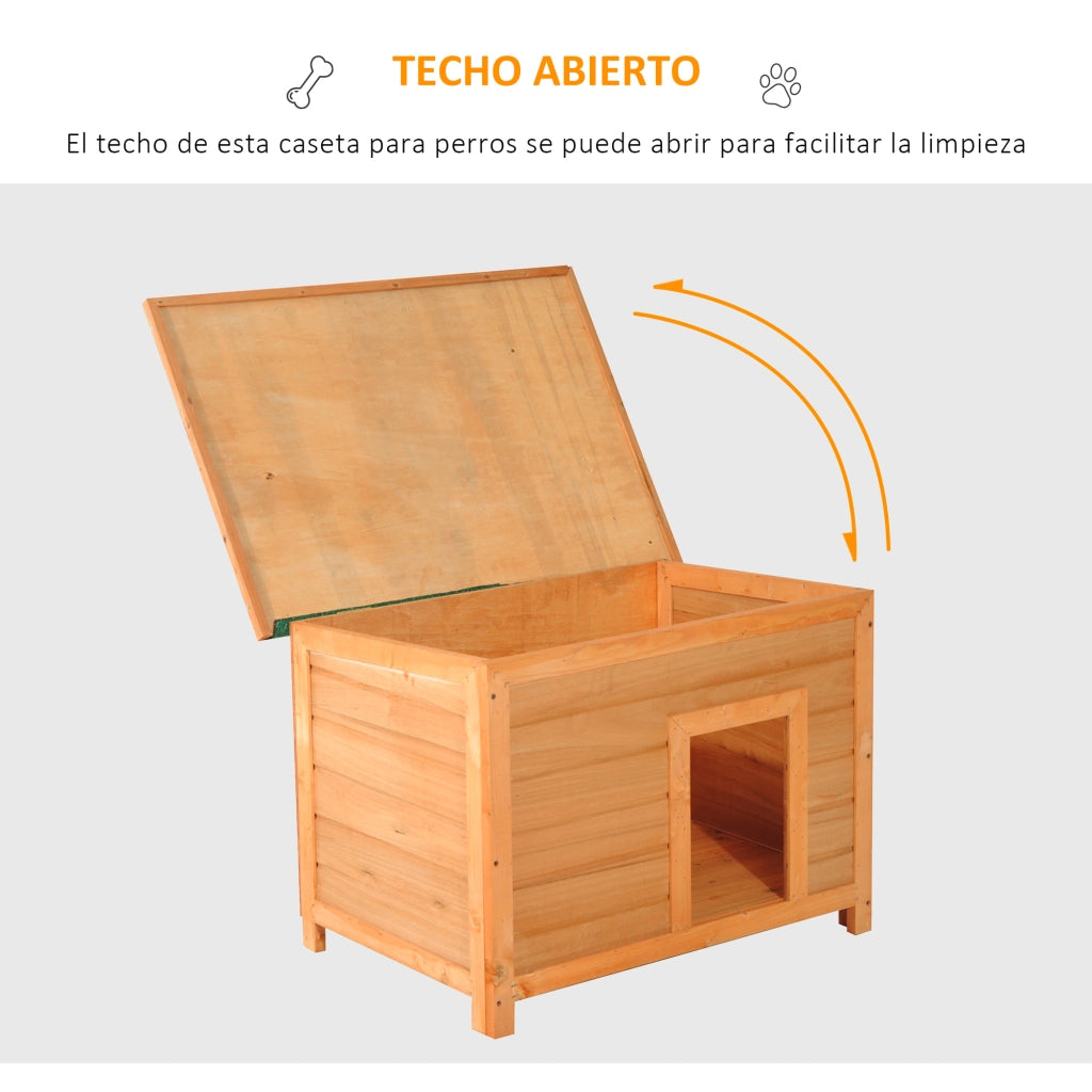 Casetta per Cani ¨C Minimal ¨C 82x58x58 cm Natural
