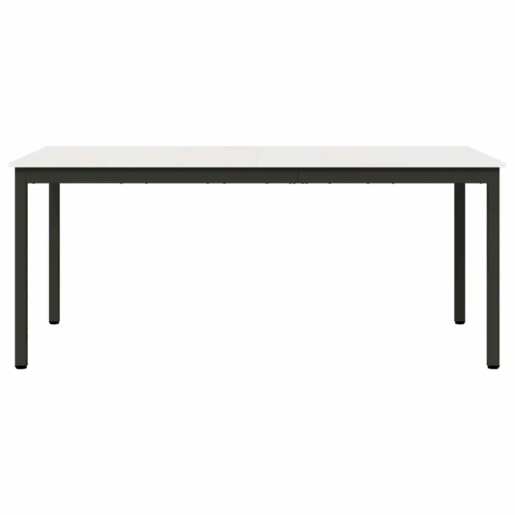 Tavolo da pranzo Bianco 180 x 90 x 75 cm Pino massello