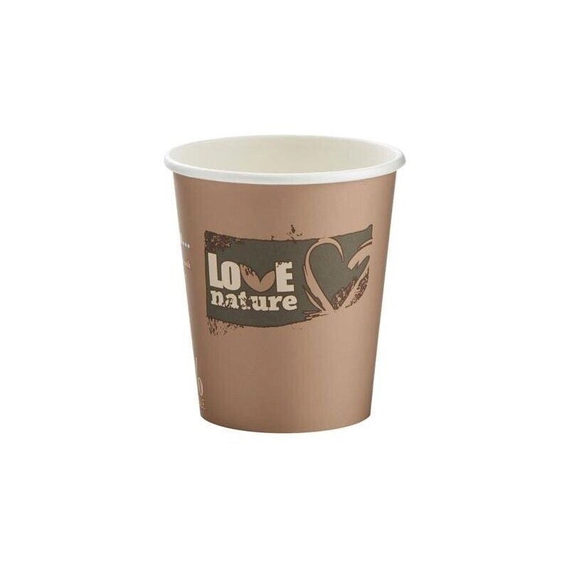 BIBO BICCHIERE IN CARTONCINO BIO 160/170 ML 50 PZ