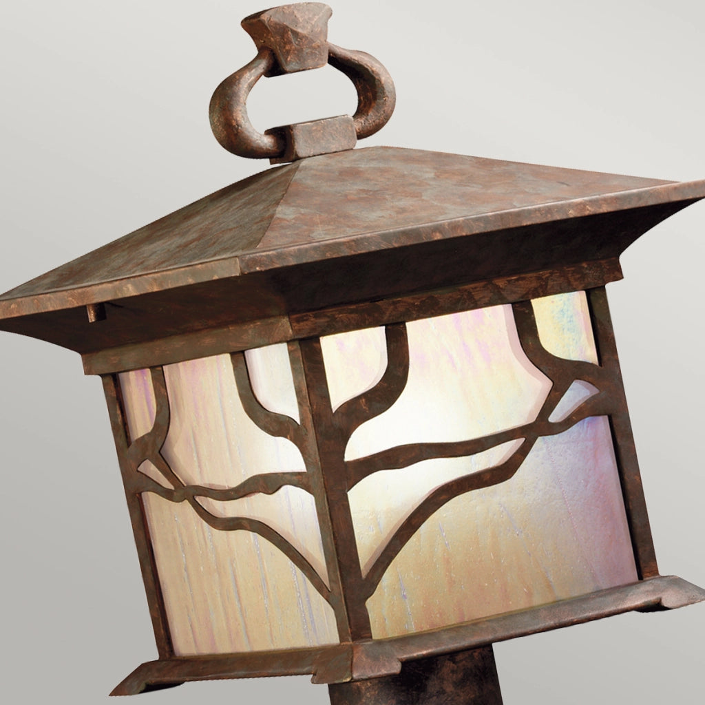 Lampada paletto esterno Morris rame anticato E27 IP44