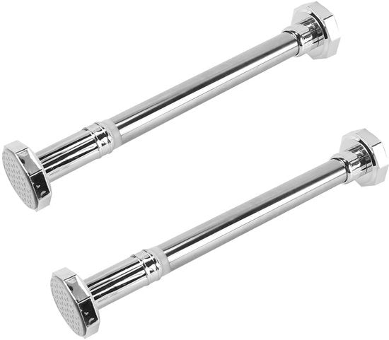 Supporto per vasca da bagno universale - Maniglia regolabile 35-50 cm - Acciaio inossidabile - Kit di supporto per vasca da bagno (2 pezzi) - Sostegno stabile fino a 200 kg