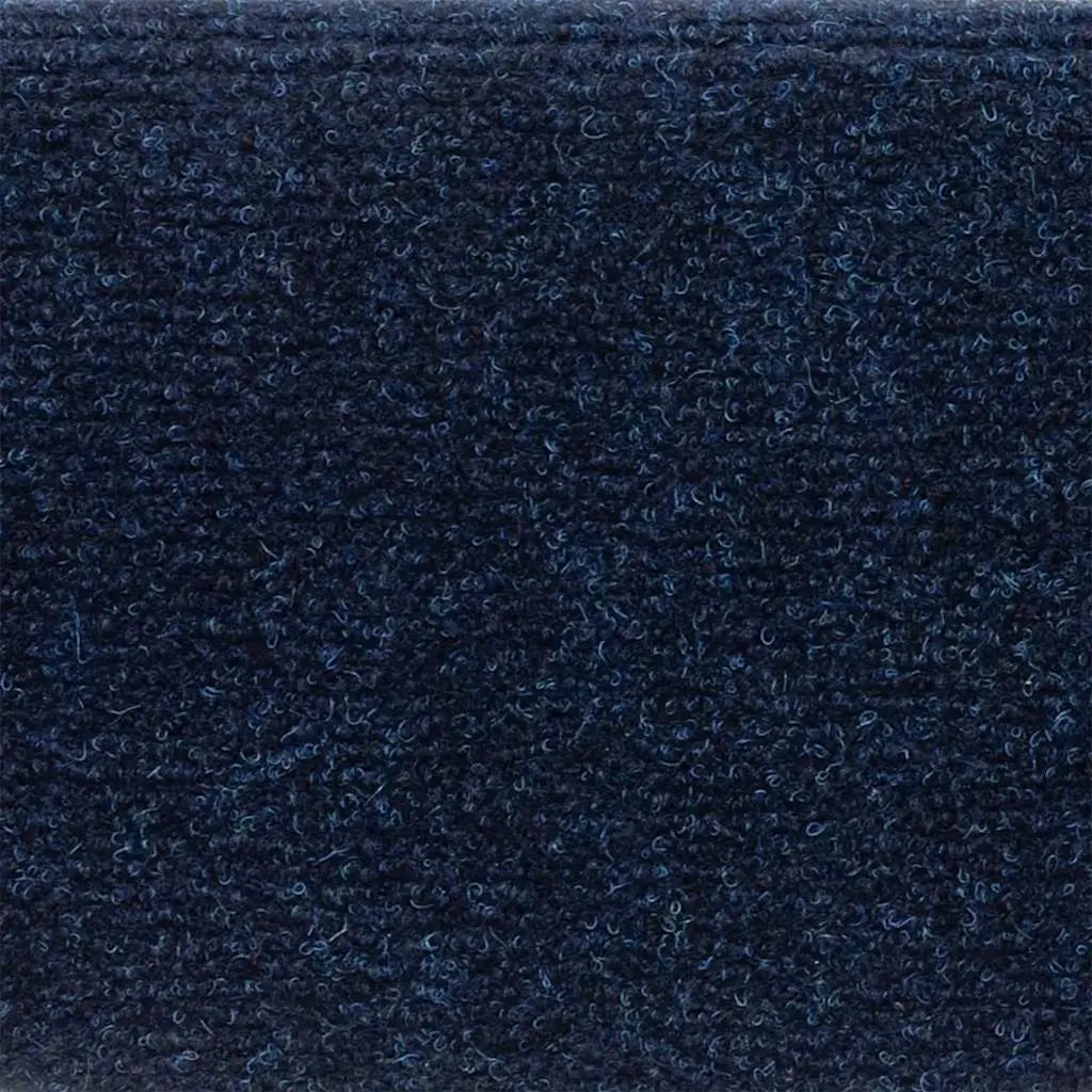 Tappetini per scale autoadesivi 30 pz 56x17x3 cm blu navy semicircolari 3365689