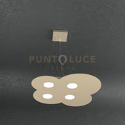 CLOUD SOSPENSIONE 4 LUCI SABBIA 1128-S4-SA